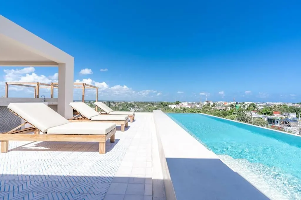 Kaab At The Park*Wifi150 Mbit* A/C,Pool Apartment Playa del Carmen Mexico